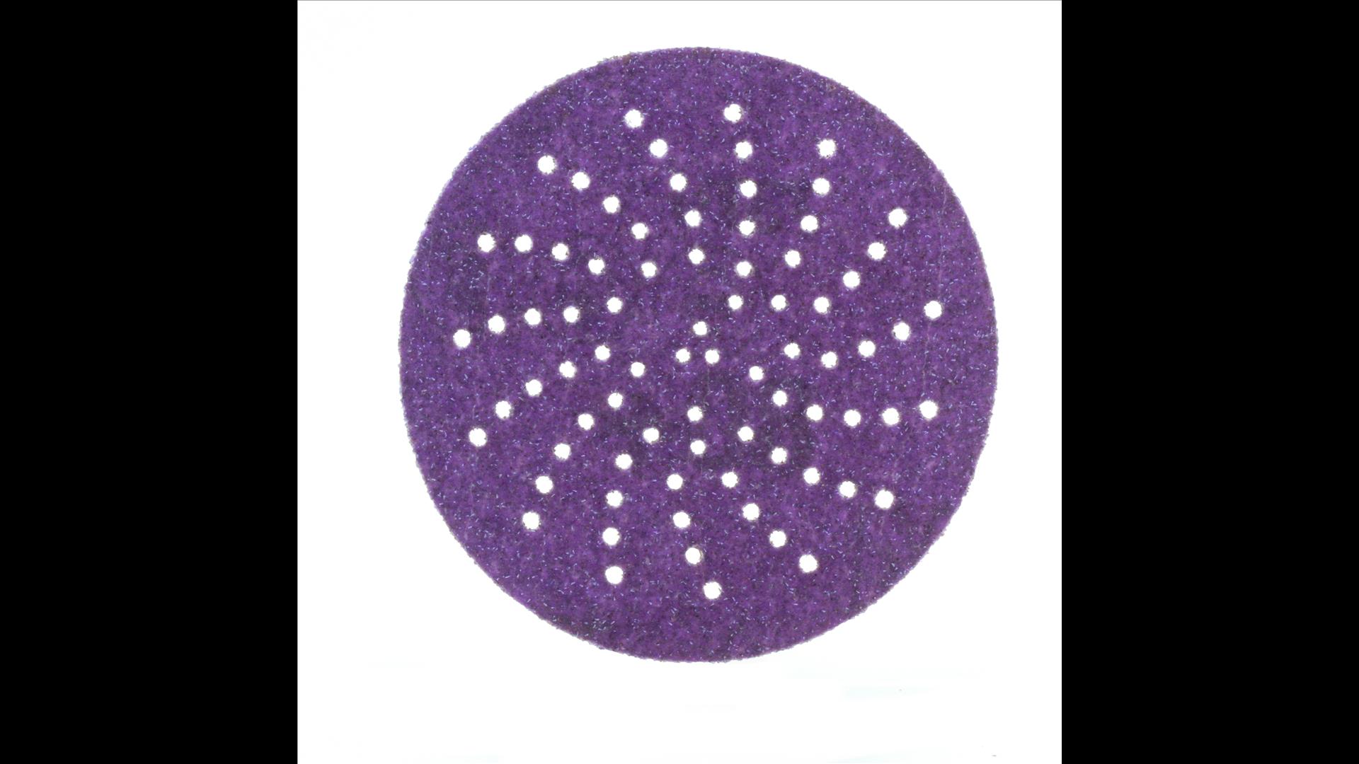 3M 31361 Cubitron II Hookit Schleifscheibe 737U, 75mm, Multihole, 80+ (50 Stk)