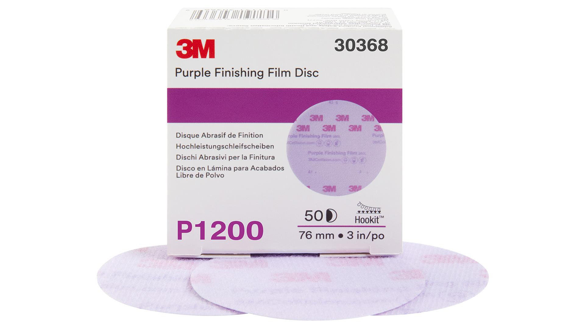 3M Hookit Purple Schleifscheibe 260L+ (50 Stk)
