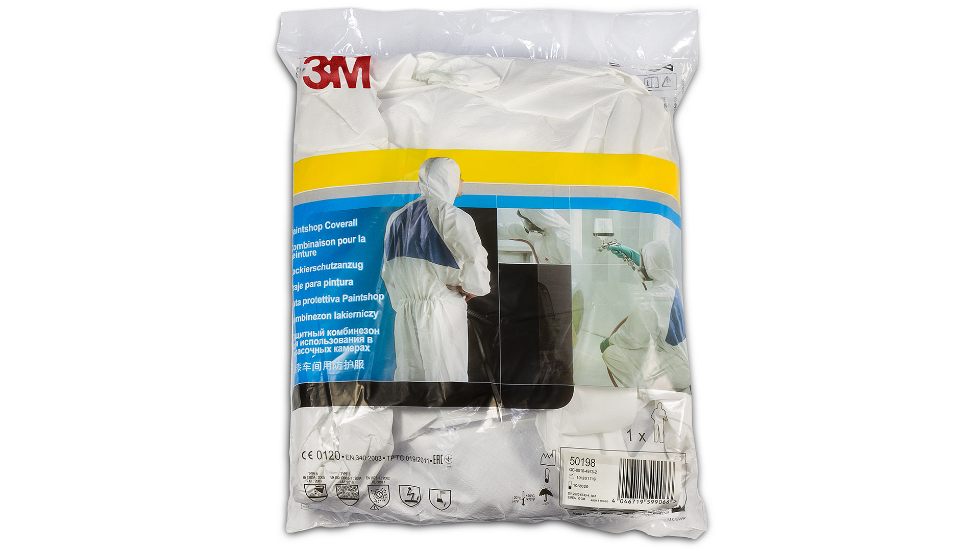 3M 3M 50198 Einweg-Overall Größe M, L, XL oder XXL (1 Stk)