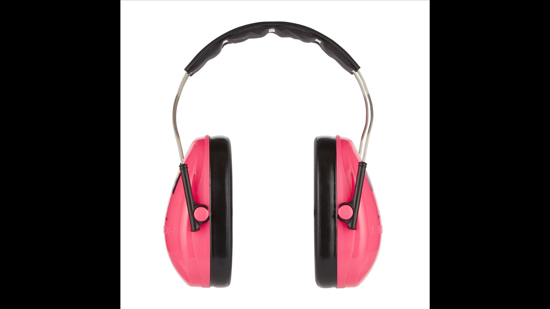 3M H510AKP-1 Peltor Kapselgehörschutz für Kinder H510AK, Pink (87 bis 98 dB) (1 Packung)