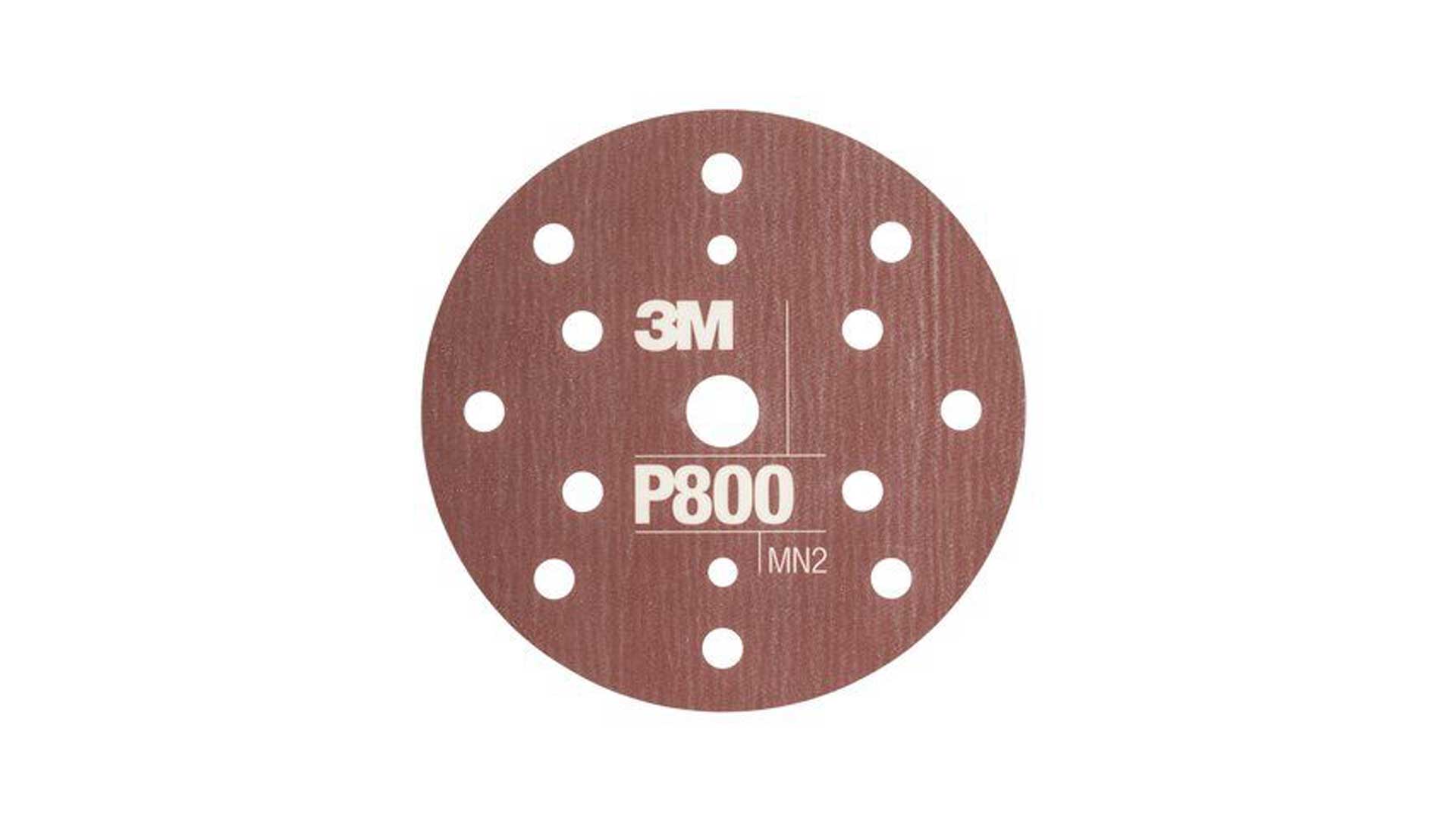 3M Hookit Flexible Schleifscheibe 270J 150mm 15-fach gelocht P400, P600, P800, P1000, P1200, P1500 (25 Stk)