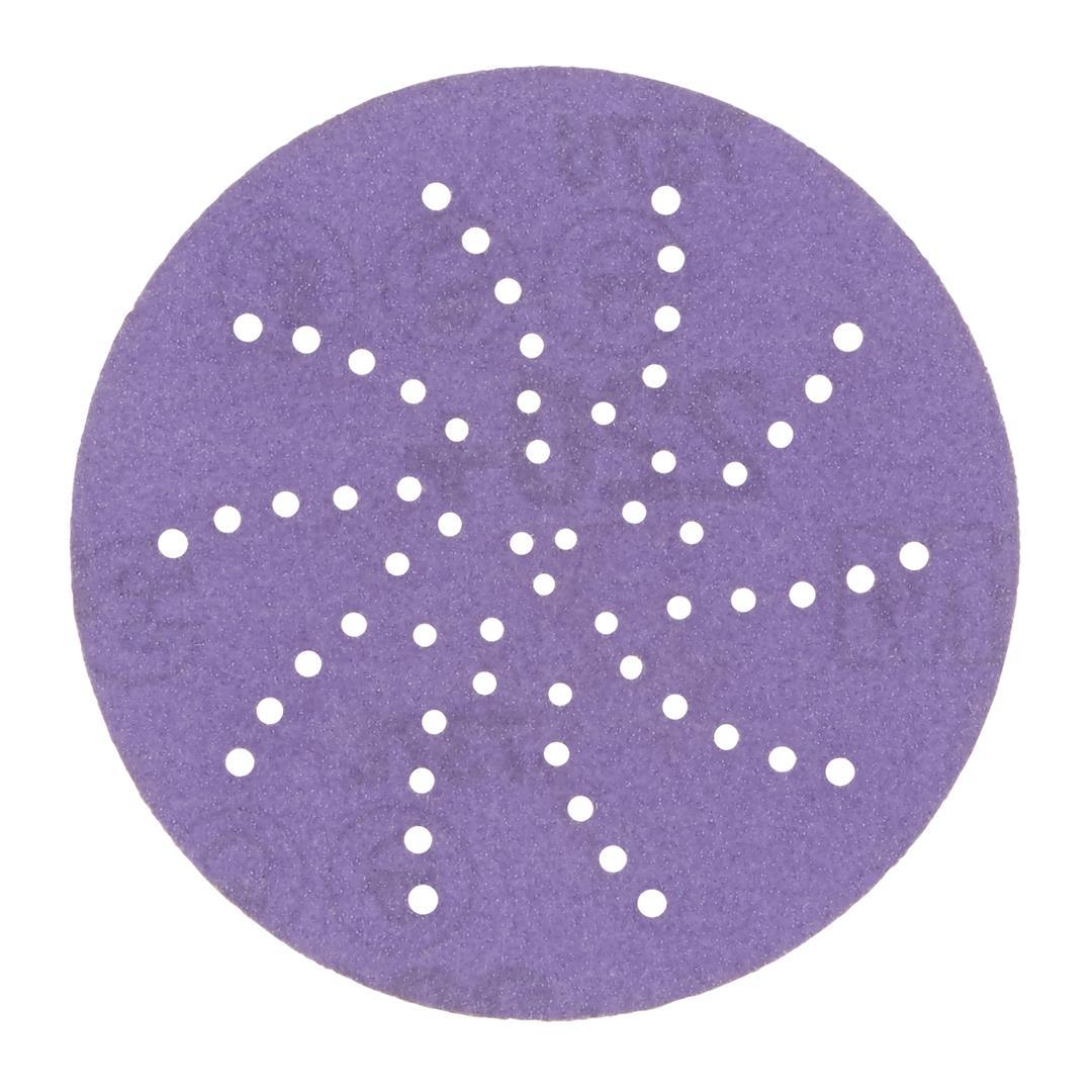 3M Cubitron II Hookit Purple Premium Schleifscheibe 737U 90 mm 80+ (50 Stk)