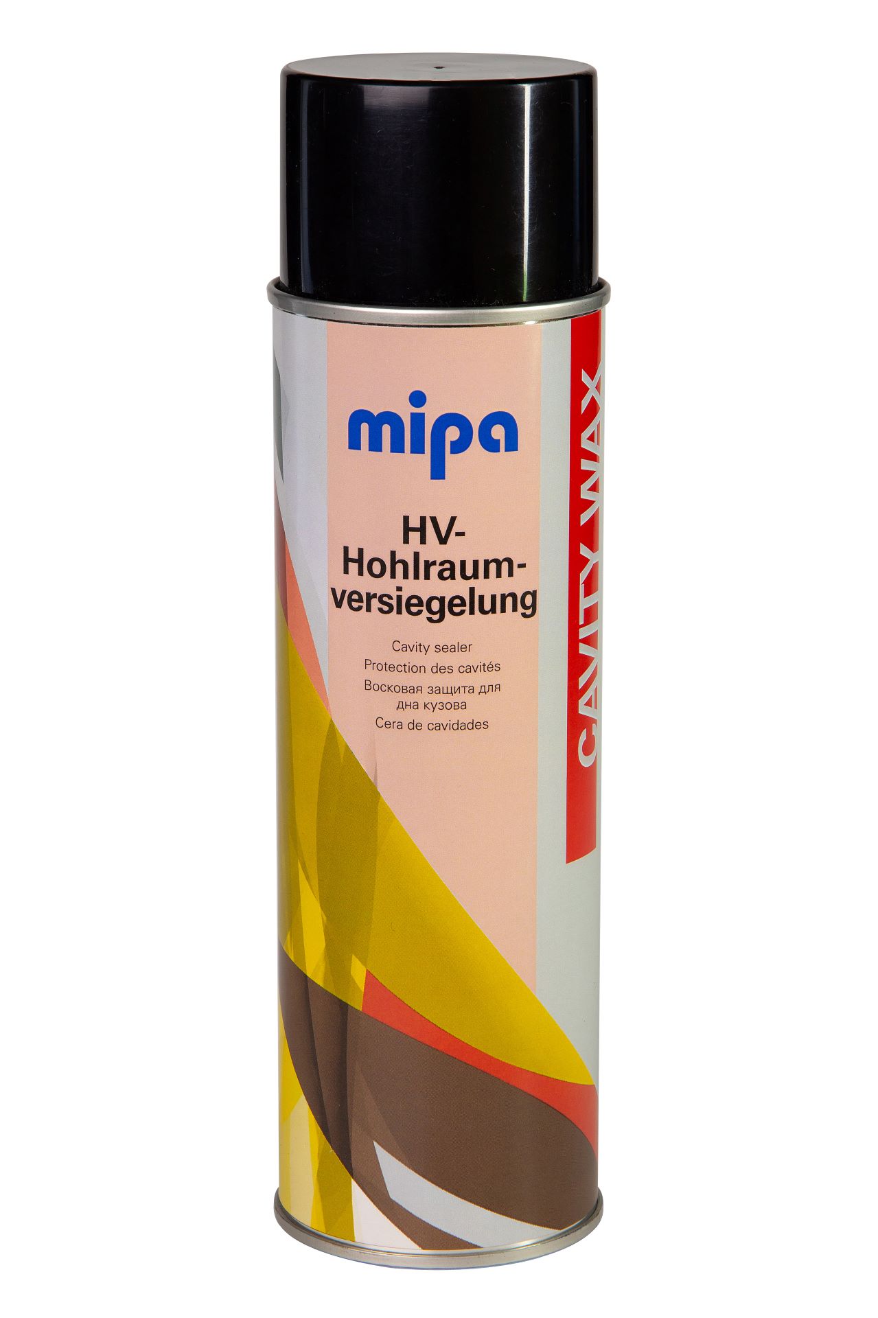 Mipa HV-Hohlraumversiegelung - (500ml) Aerosol transparent gelb-braun inkl. 60 cm-Sprühsonde Mipa HV-Hohlraumversiegelung - (500ml) Aerosol transparent gelb-braun inkl. 60 cm-Sprühsonde