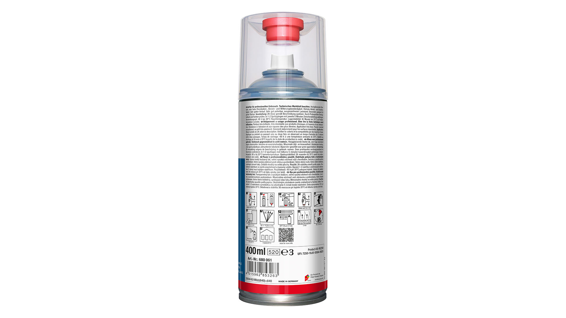 Spray Max - 2K clear coat spray (400ml)