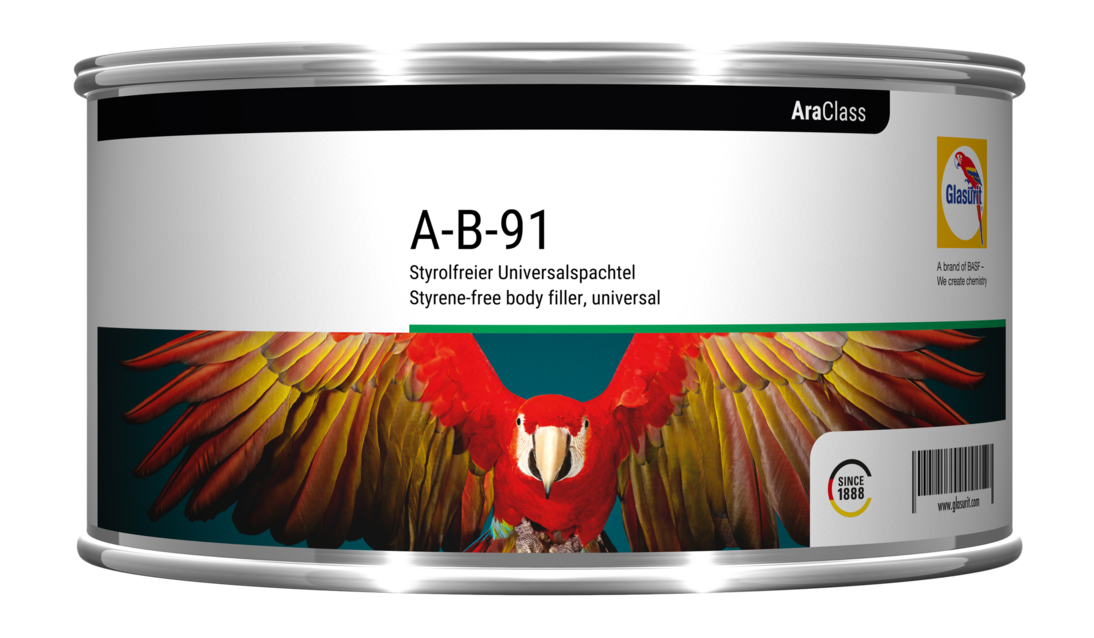 Glasurit A-B-91 styrolfreier Universalspachtel 2kg Glasurit A-B-91 styrolfreier Universalspachtel 2kg