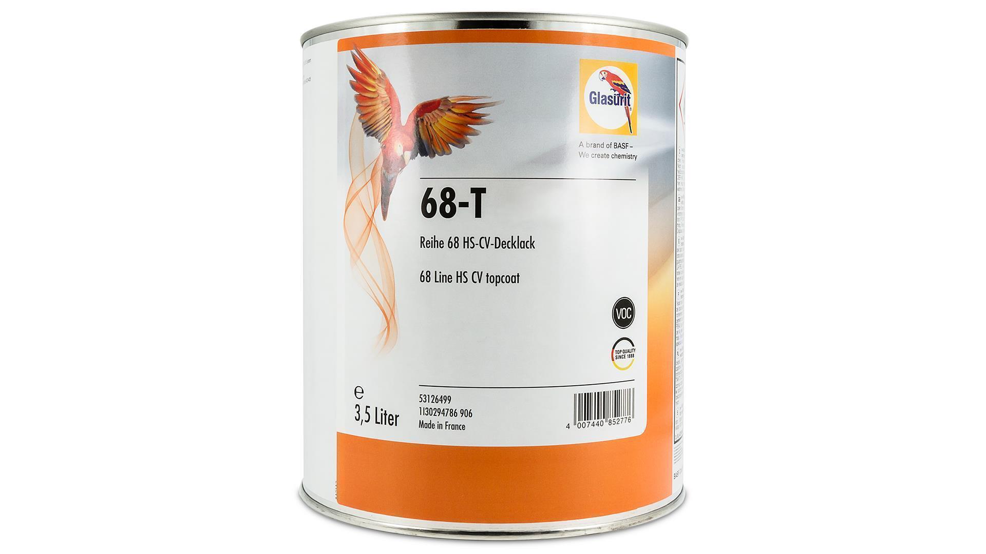 Glasurit 68 Reihe CV-Mischlack  blauschwarz  3,5L  PG1 Glasurit 68 Reihe CV-Mischlack  blauschwarz  3,5L  PG1