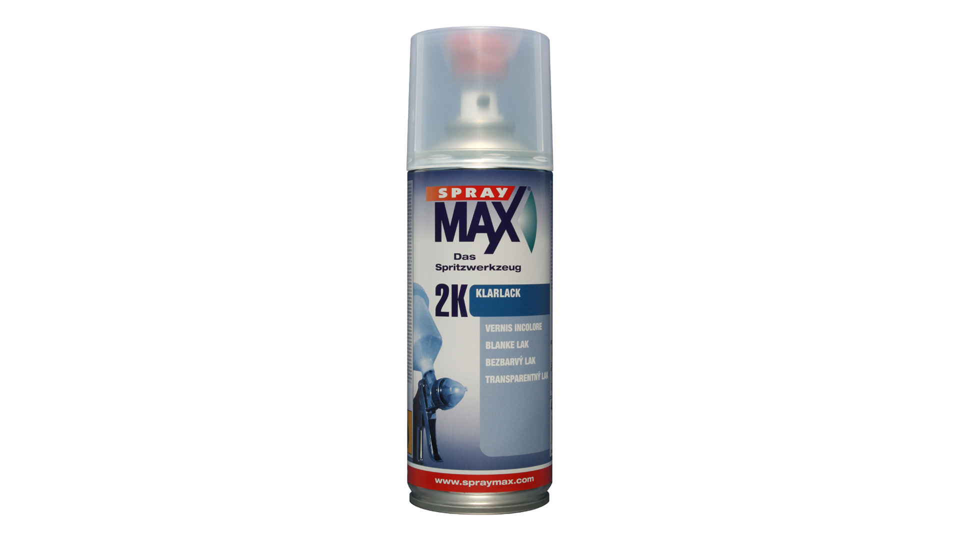 Spray Max - 2K clear coat spray glossy, semi-mat or mat (400ml)
