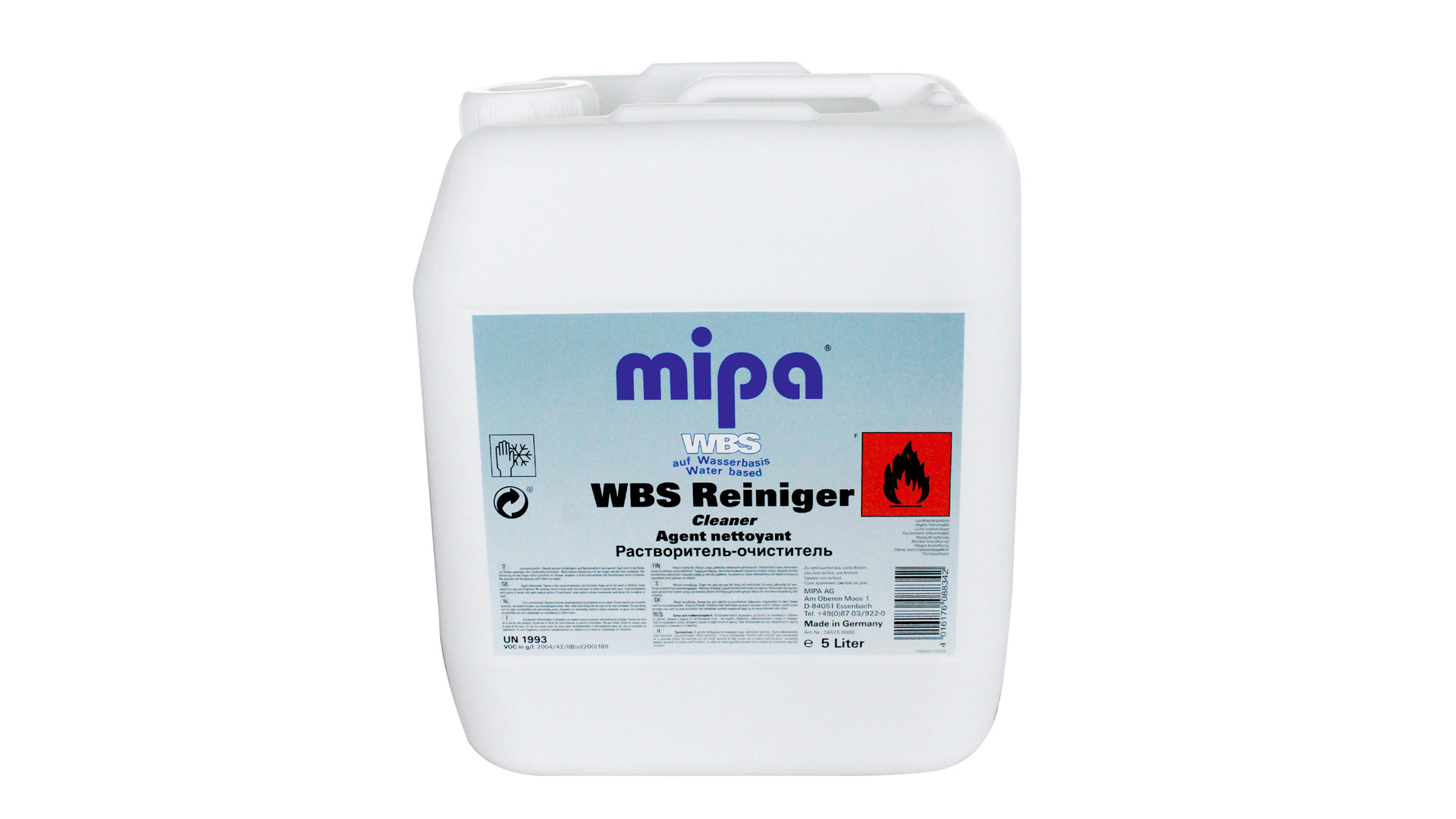 Mipa WBS Reiniger  (5 l) Mipa WBS Reiniger  (5 l)