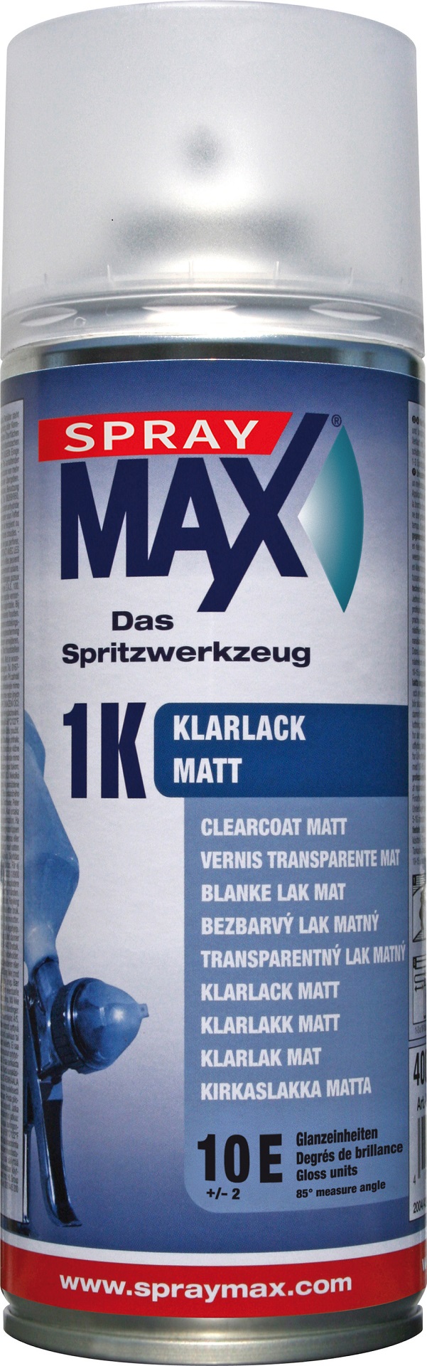 Spray Max - 1K clear coat spray transparent (400ml)