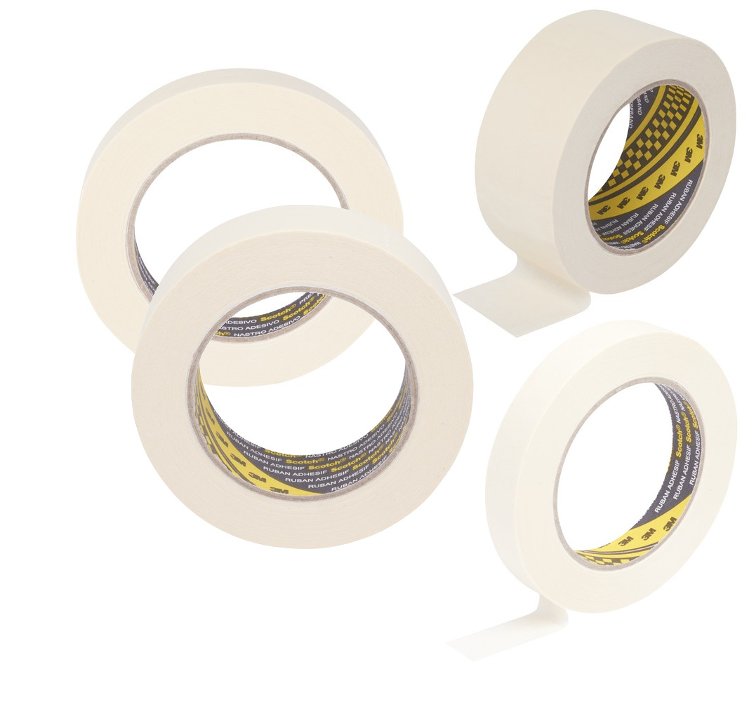 3M - Scotch Masking Tape 2328, 30mm x 50m (1 Roll) 3M - Scotch Masking Tape 2328, 30mm x 50m (1 Roll)