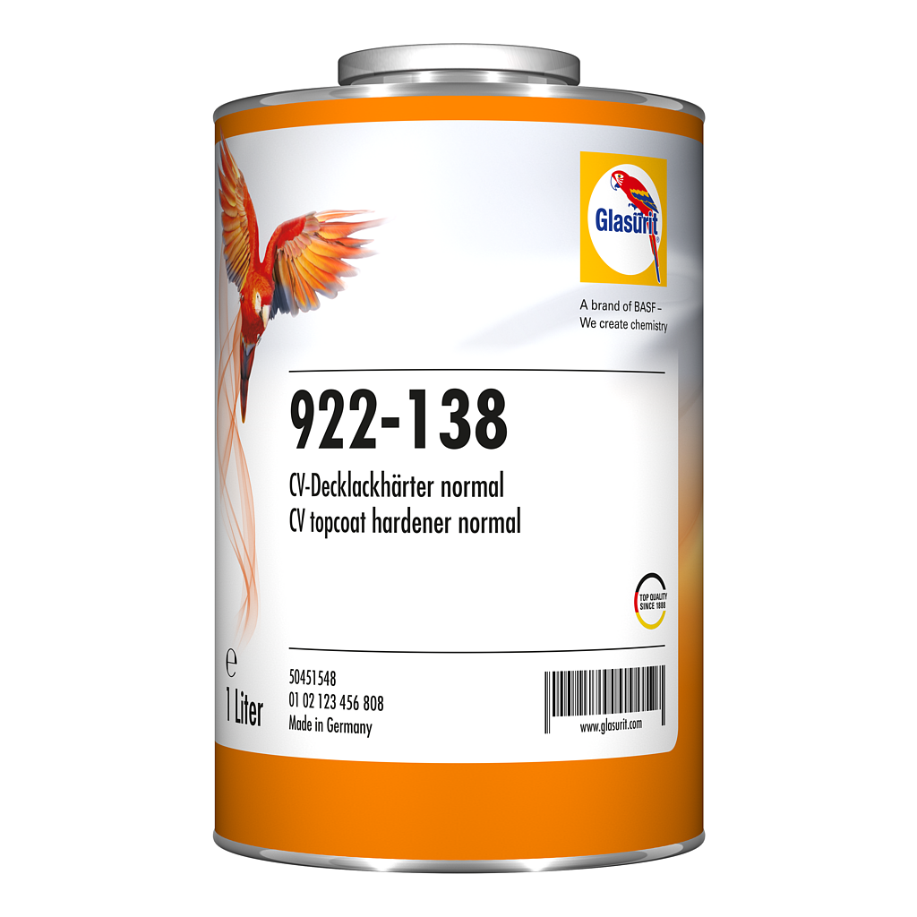 Glasurit 2K-CV-Decklackhärter VOC, normal 1 Ltr.