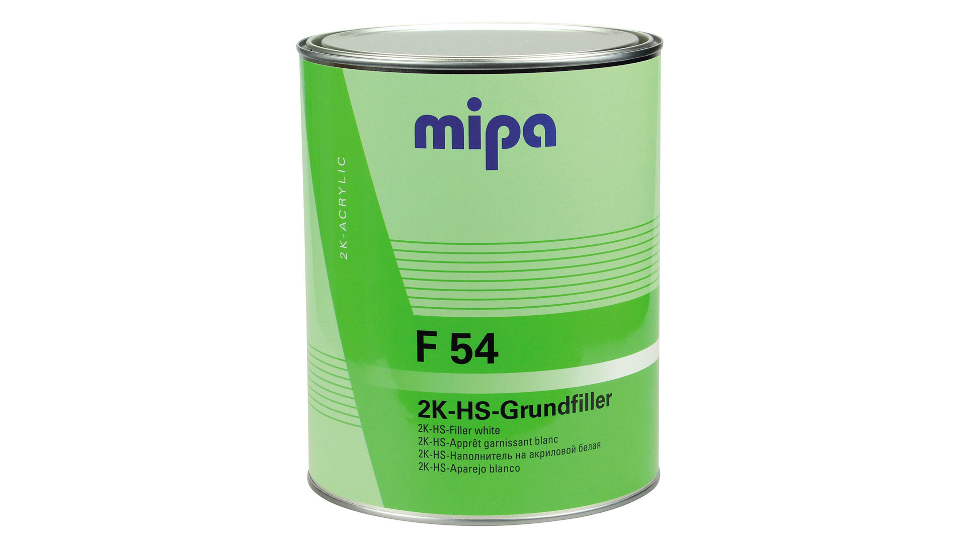 Mipa 2K-HS-Grundierfüller F54 schwarz (4l)