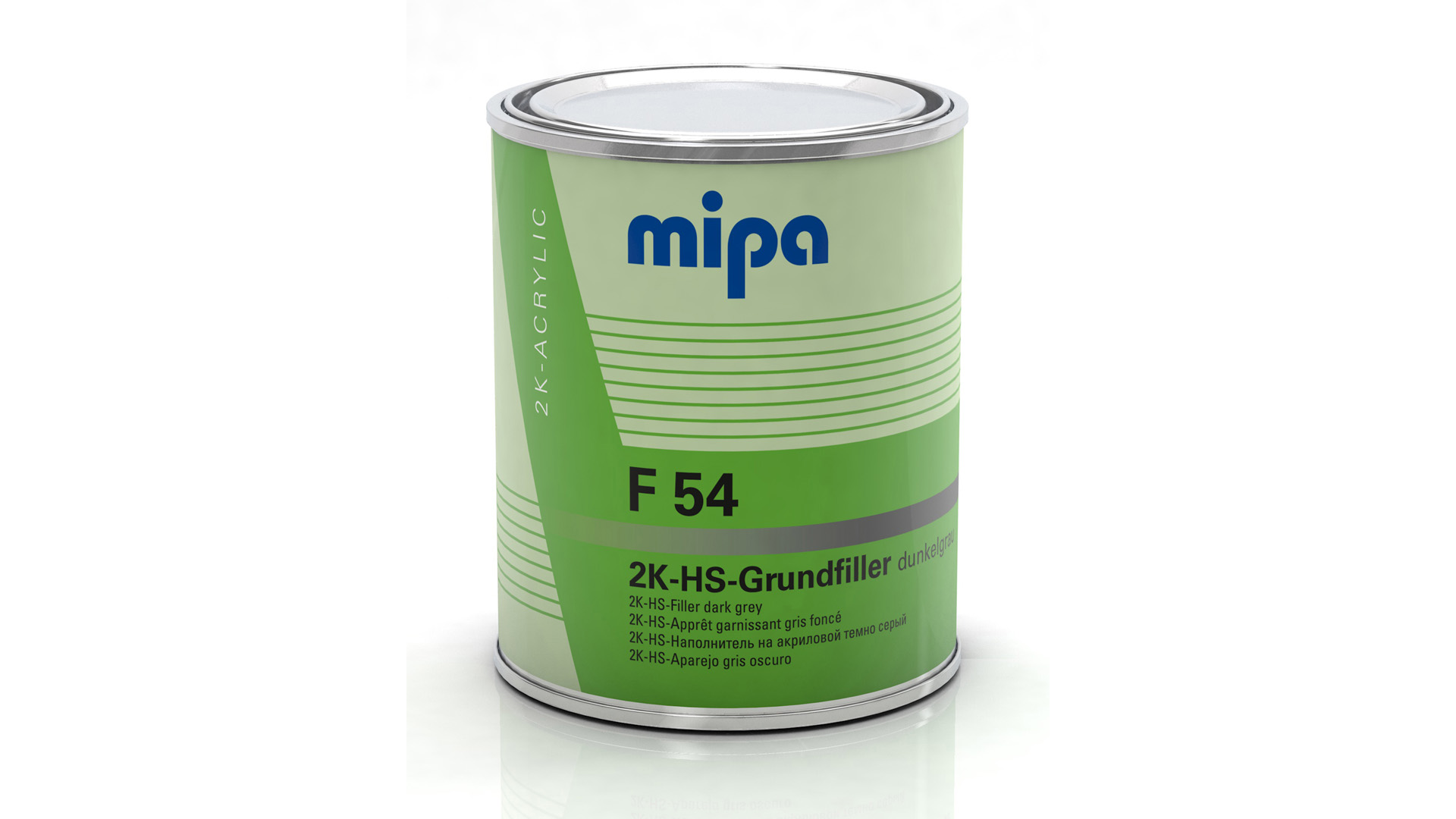 Mipa 2K-HS-Grundfiller F54 dunkelgrau (1l)