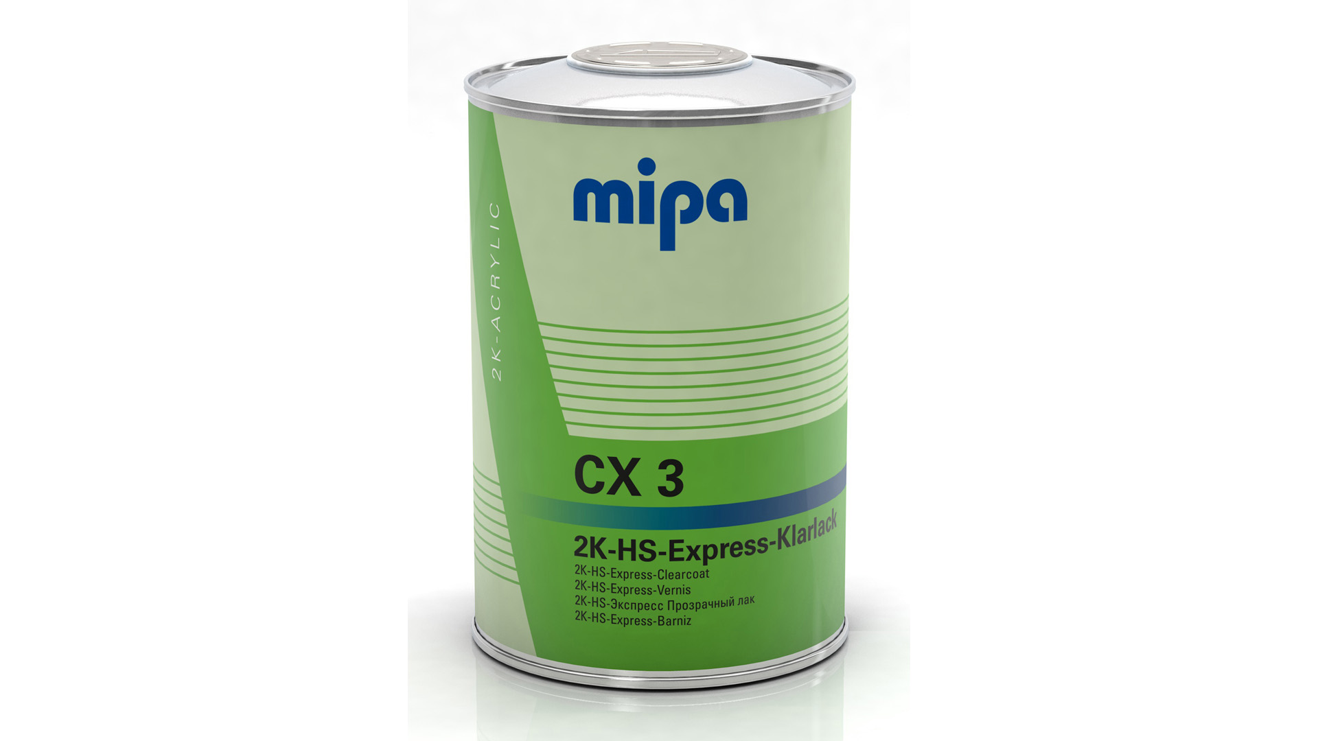 Mipa 2K-HS-Express-Klarlack CX 3 (1l oder 2,5l) Mipa 2K-HS-Express-Klarlack CX 3 (1l oder 2,5l)