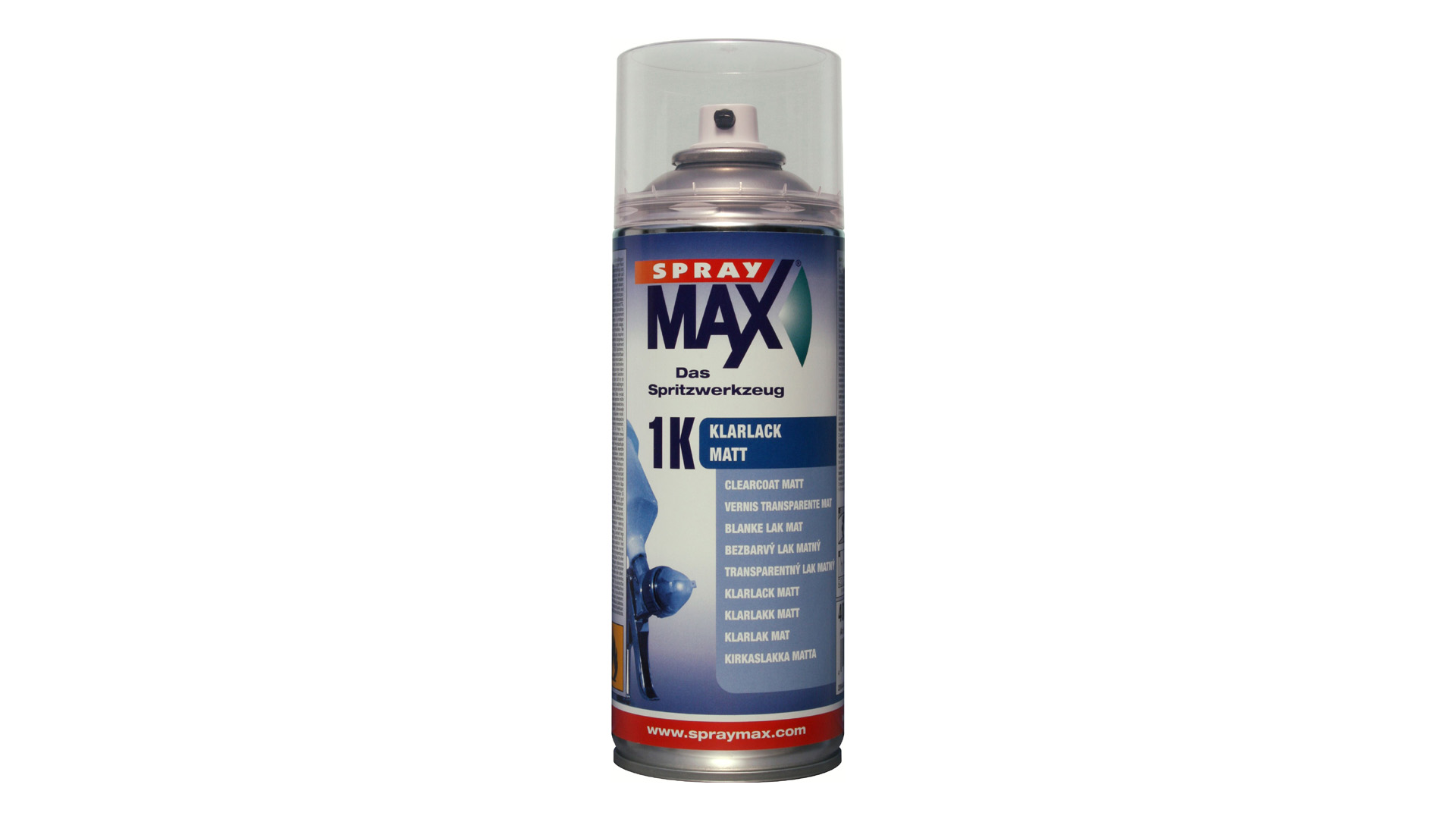 Spray Max - 1K clear coat spray can transparent matt (400ml)