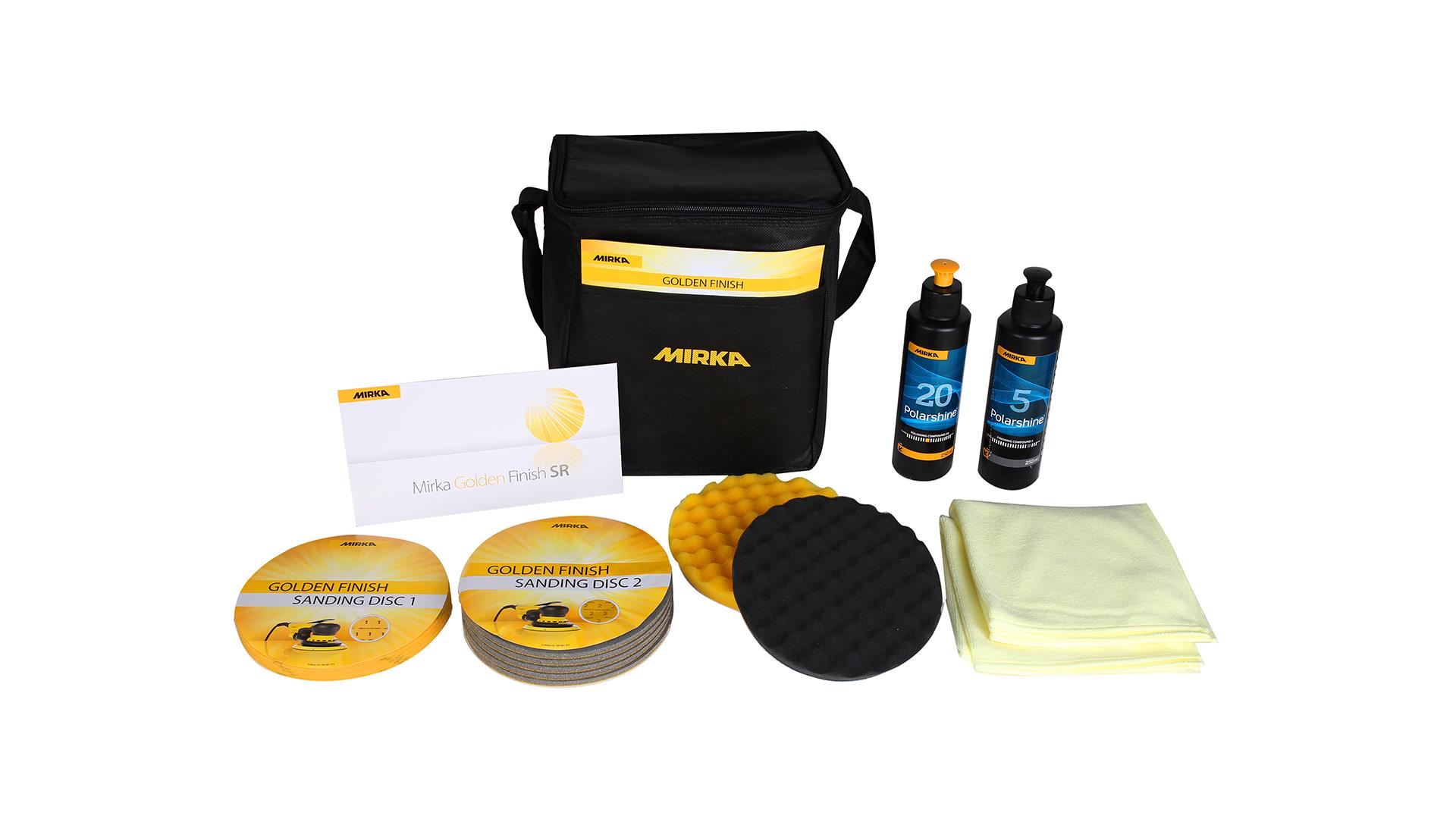 MIRKA Golden Finish Set