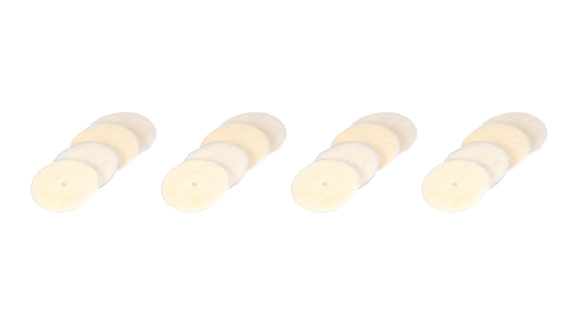 3M Perfect-It Polierträger mit Polierfell grob oder medium 130mm & 150mm (2 Stk.)