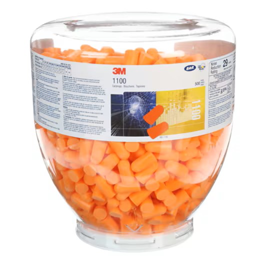 3M Gehörschutzstöpsel-Nachfüllflasche 37dB schnurlos (500 Paar)