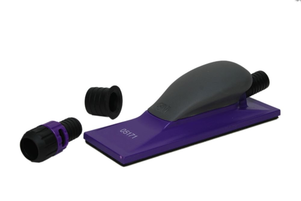 3M Hookit Purple Premium Multihole Handschleifblock in verschiedenen Größen