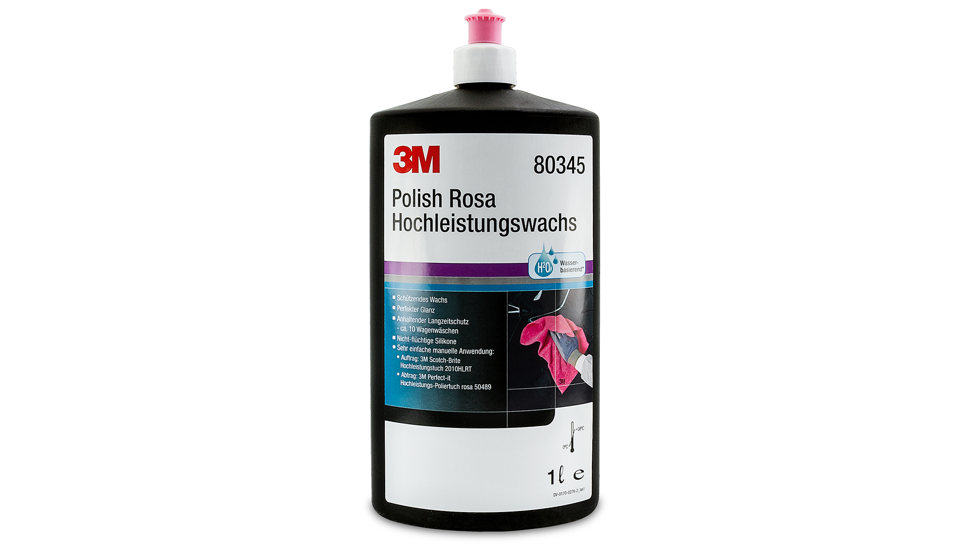 3M 80345 Polish Rosa Hochleistungswachs (1 Liter) 3M 80345 Polish Rosa Hochleistungswachs (1 Liter)