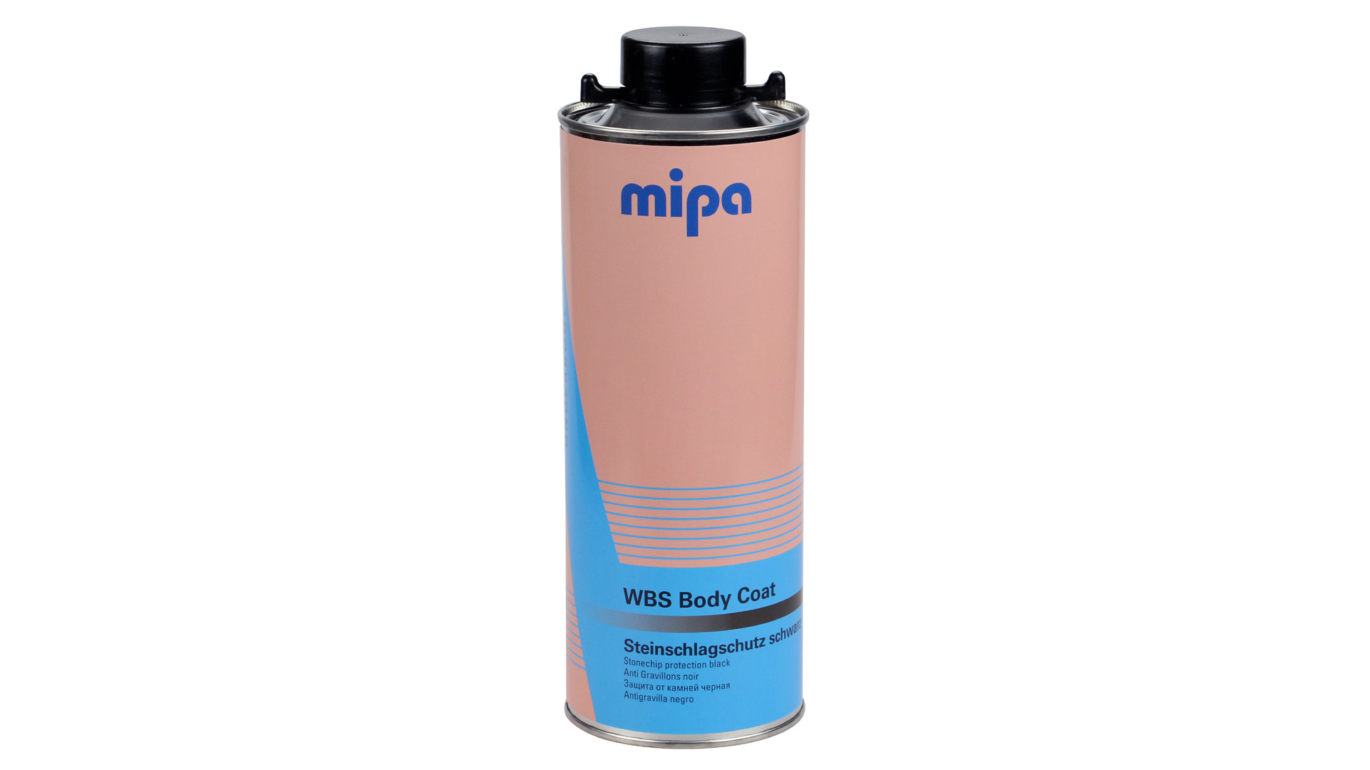 Mipa Body Coat WBS 9105 schwarz Steinschlag-Unterboden-Schutz (1l) Mipa Body Coat WBS 9105 schwarz Steinschlag-Unterboden-Schutz (1l)