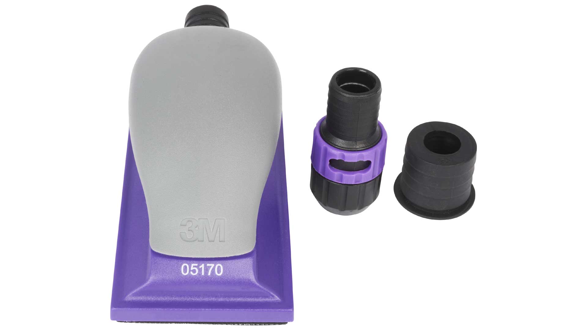 3M 3M Hookit Purple Premium Multihole Handschleifblock in verschiedenen Größen