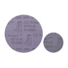 3M 02088 Trizact Hookit Klarlack-Schleifscheibe 1500 Durchm. 150mm  471LA (15 Stk)