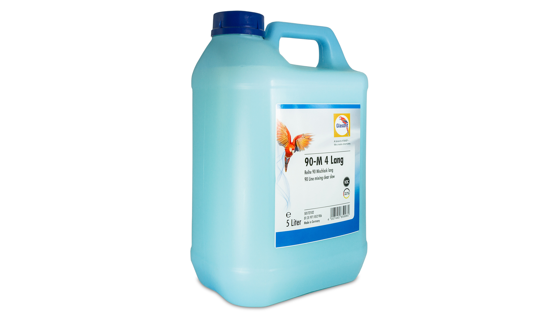 Glassohyd-Zweischicht Basisfarben-Mischlack farblos, frostempfindlich lang 5L Glassohyd-Zweischicht Basisfarben-Mischlack farblos, frostempfindlich lang 5L