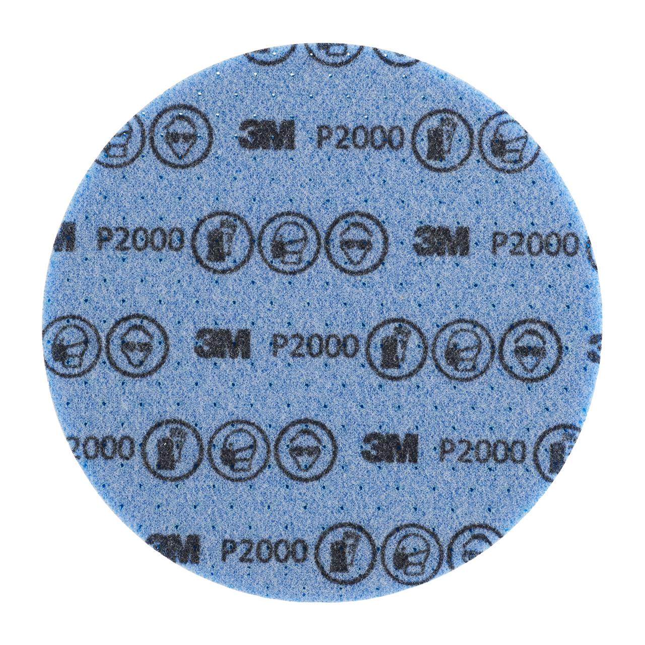 3M Hookit Flexible Feinschleifscheibe 77mm P2000 (20 Stk) 3M Hookit Flexible Feinschleifscheibe Durchmesser 75mm, 125mm oder 150mm Körnung 400-2000