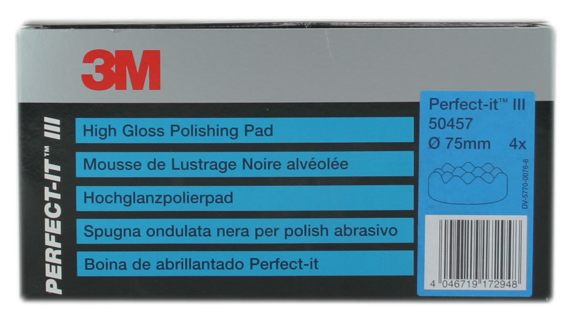 3M Ultrafina SE Anti-Hologramm-Polierschaum blau 150mm (2Stk) oder 76mm (4Stk)