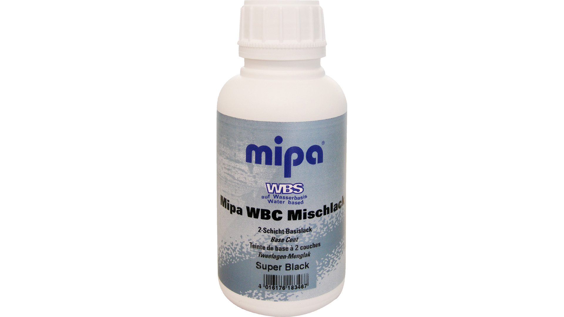 Mipa WBC-Ready Mixed Super Black Schwarz (0,5l) Mipa WBC-Ready Mixed Super Black Schwarz (0,5l)