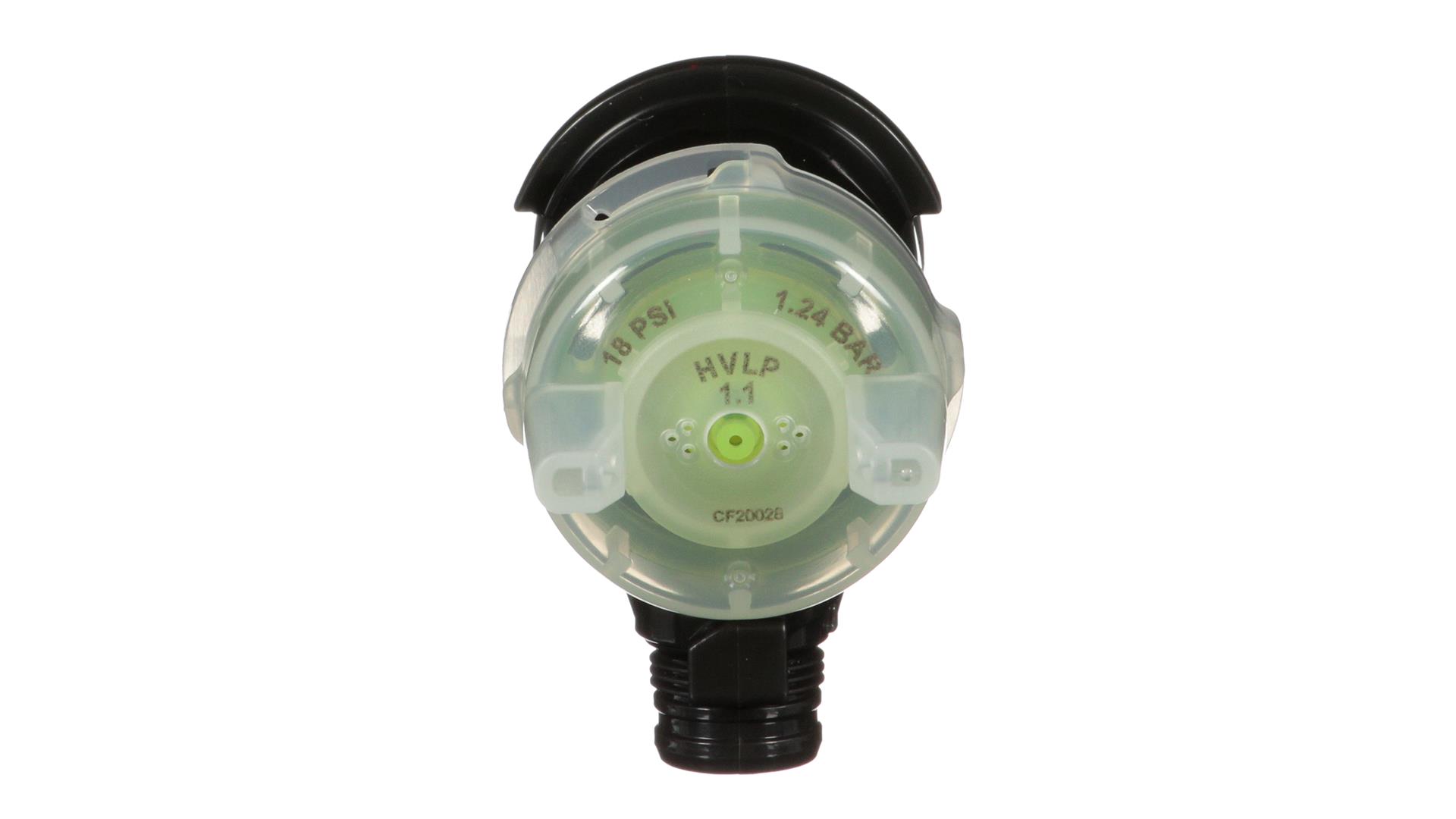 3M HVLP Hochleistungsdüsenkopf für Druckbecher Düsengrößen 0.9, 1.1, 1.4, 1.8 und 2.0 (1 Pck)