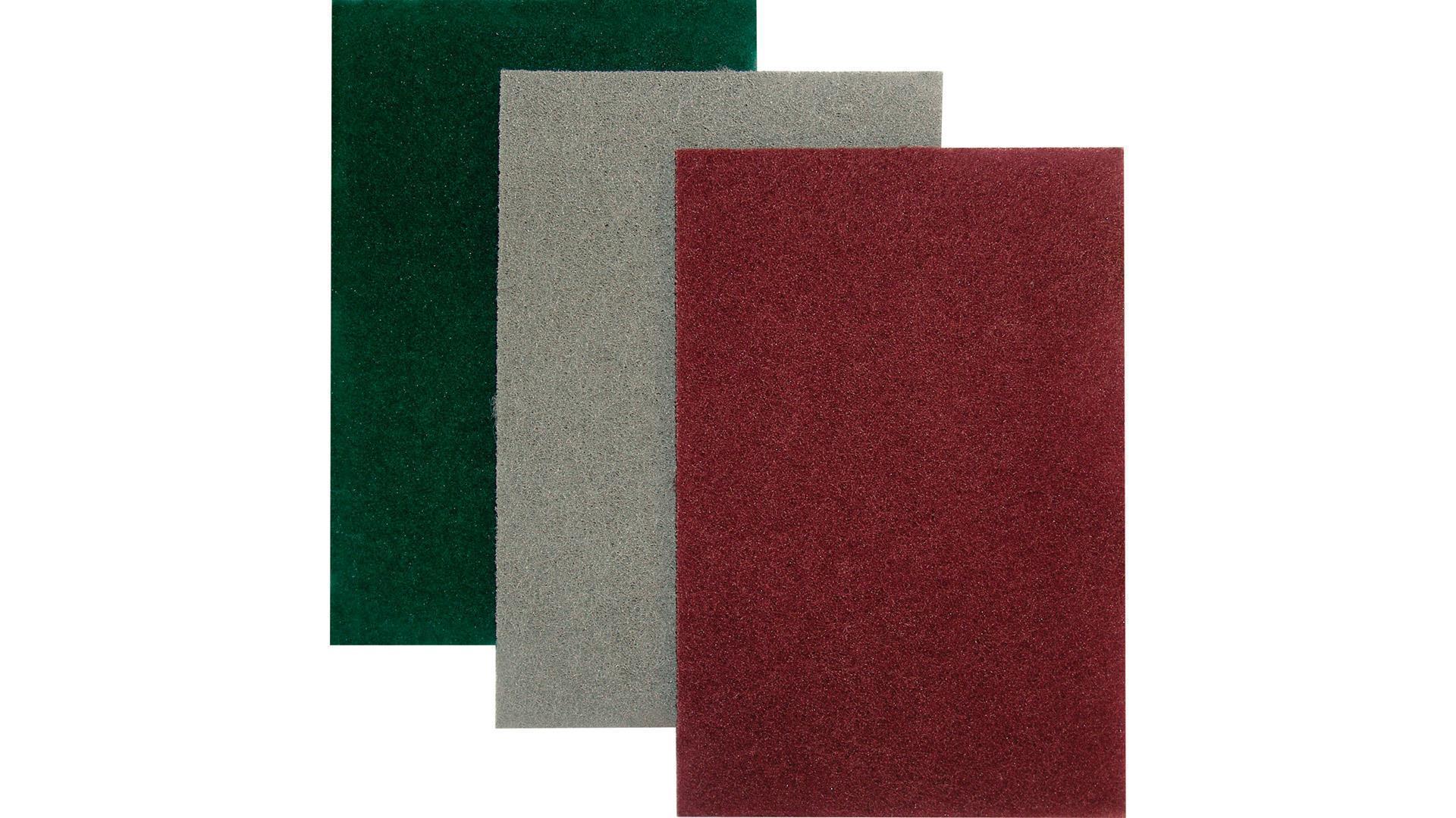 MP Schleifvlies Pad Fine, Very Fine, Ultra Fine 115 x 280 mm & 152 x 229 mm