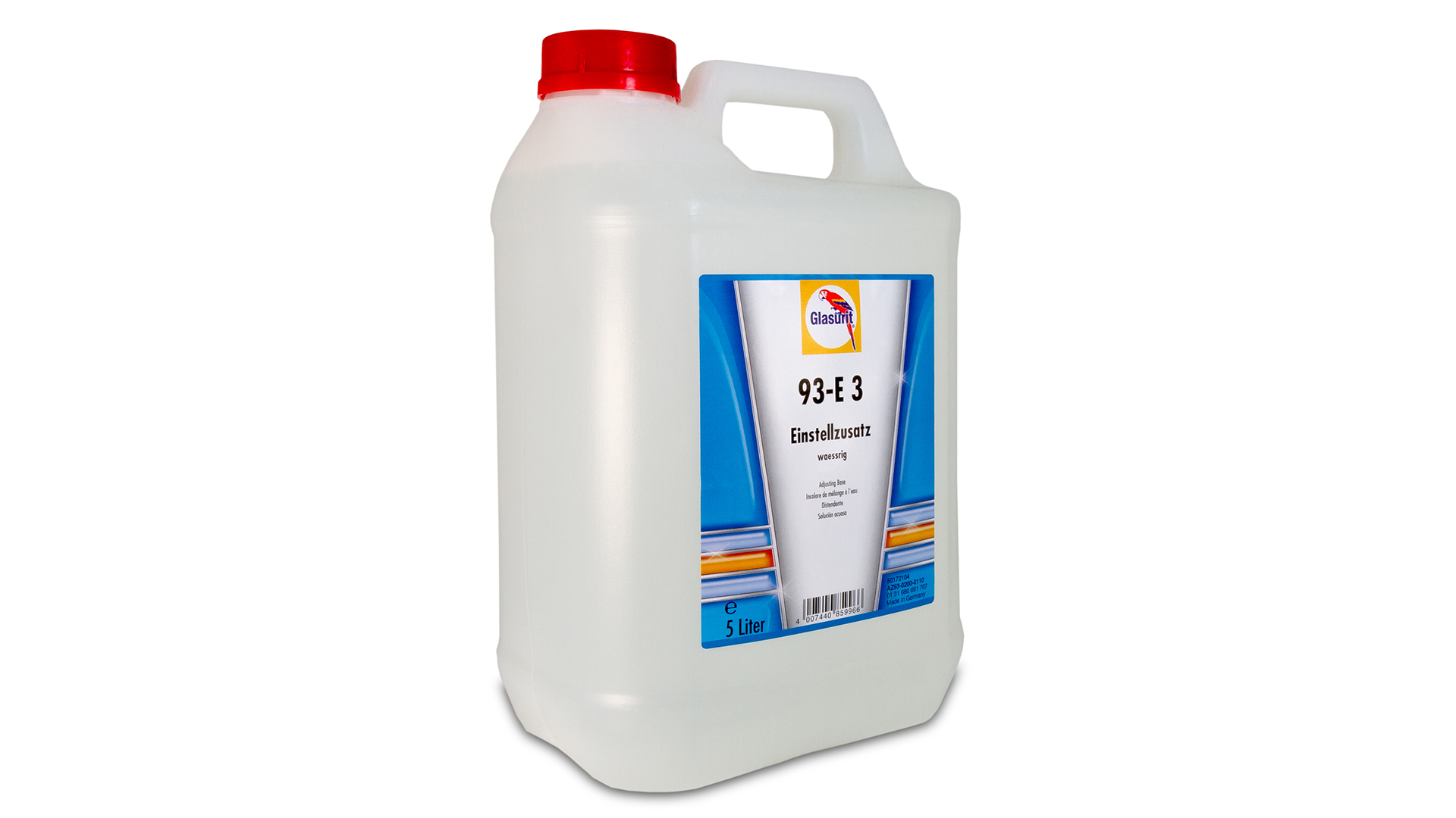 Glassohyd-Zweischicht Basisfarben Einstell- zusatz farblos 5L Glassohyd-Zweischicht Basisfarben Einstell- zusatz farblos 5L
