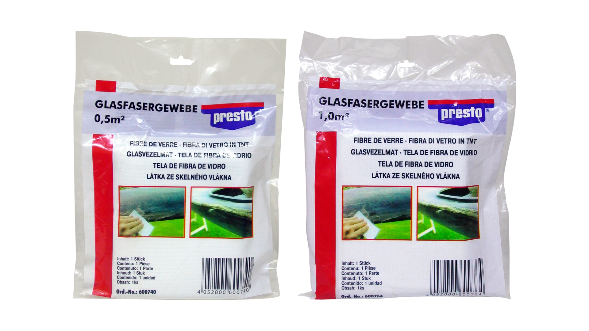 presto Glasfasergewebe (0,5m² oder 1m² ) für Reparaturen und Modellierung presto Glasfasergewebe (0,5m² oder 1m² ) für Reparaturen und Modellierung