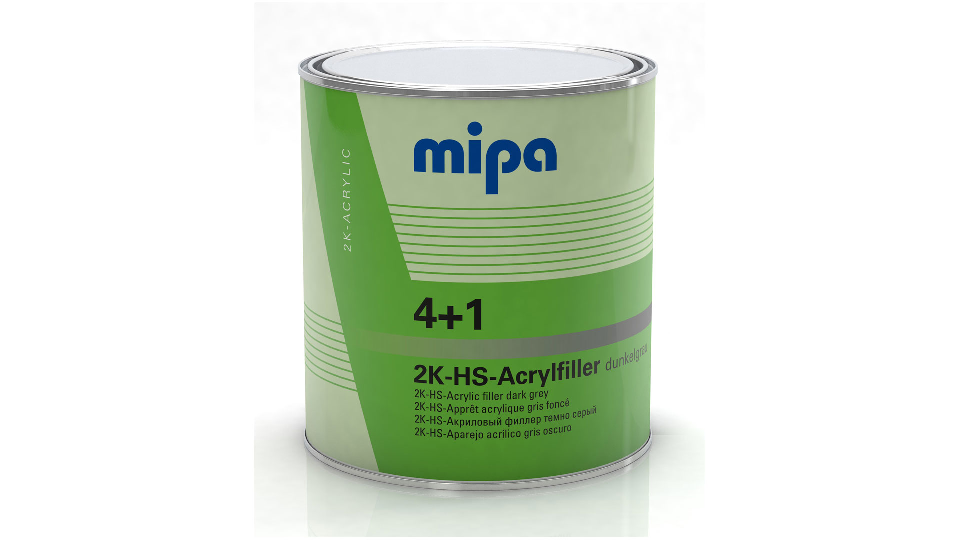 Mipa 4+1 Acrylfiller HS dunkelgrau (3l)