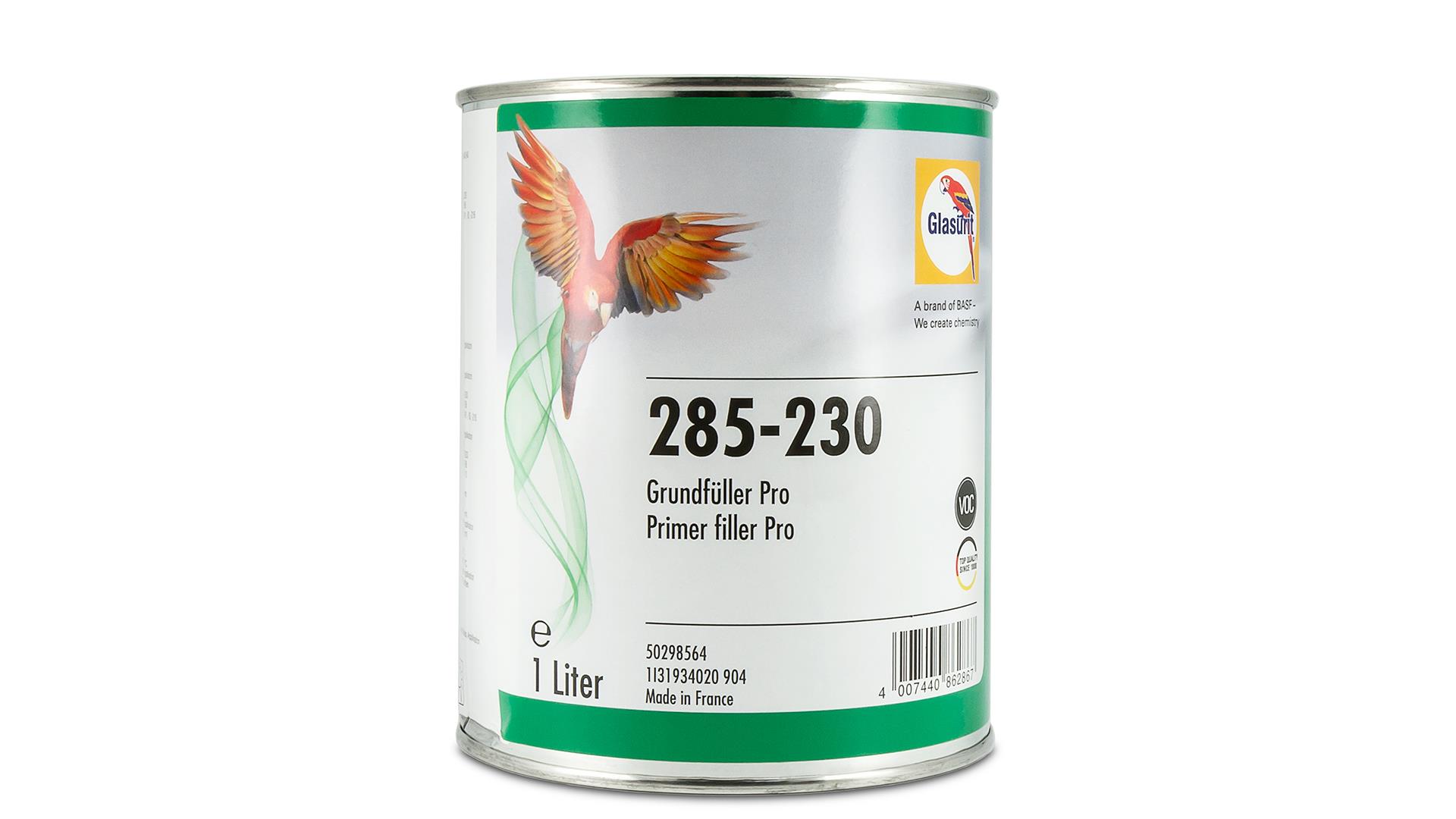 Glasurit Grundfüller Pro 1L, weiß 285-230