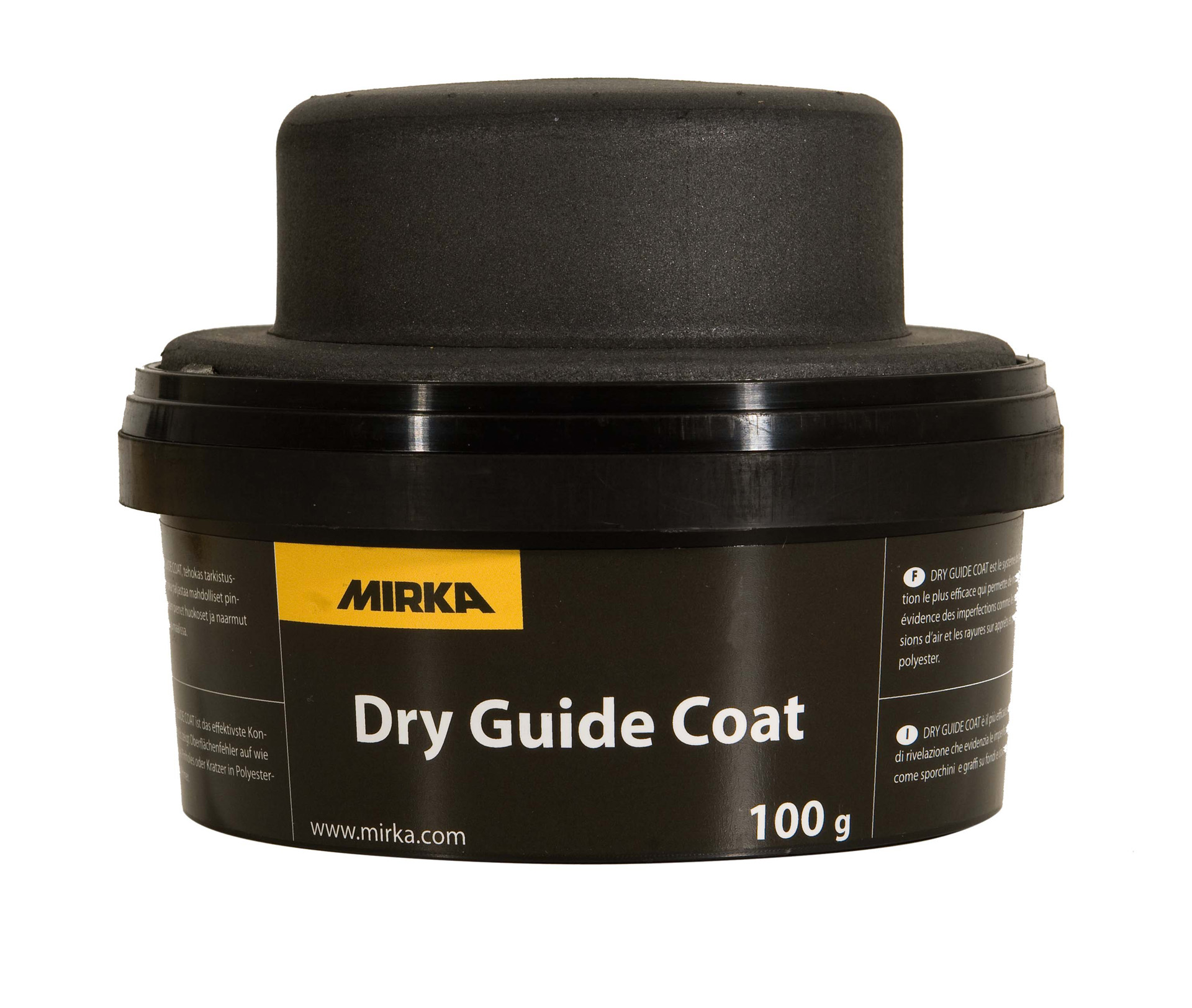 Mirka     (1 items) Mirka Kontrollpulver Handblock Set Schwarz oder Weiß (100g)
