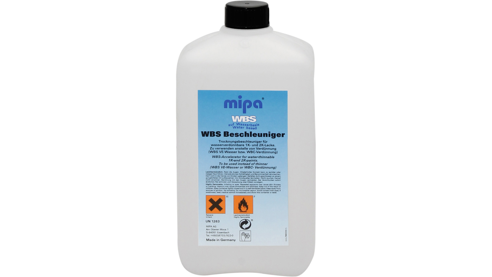Mipa WBS Beschleuniger (500ml oder 1l)