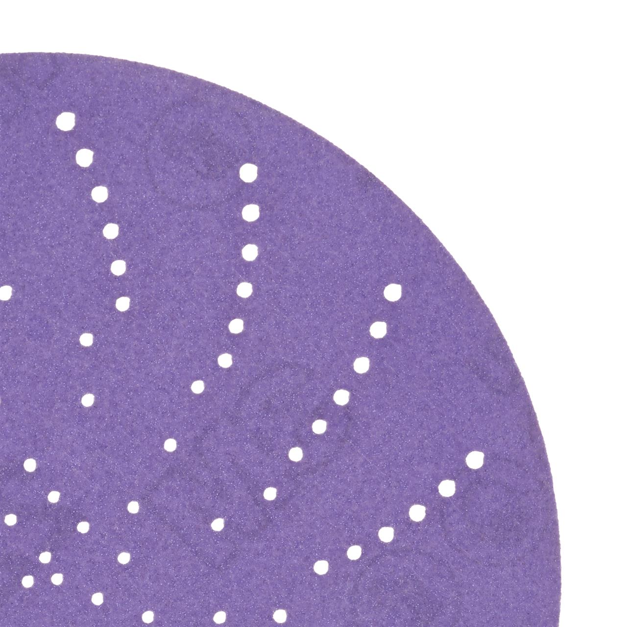 3M Cubitron II Hookit Purple+ Premium Schleifscheiben Multihole 737U 125 mm 320+ (50Stk)
