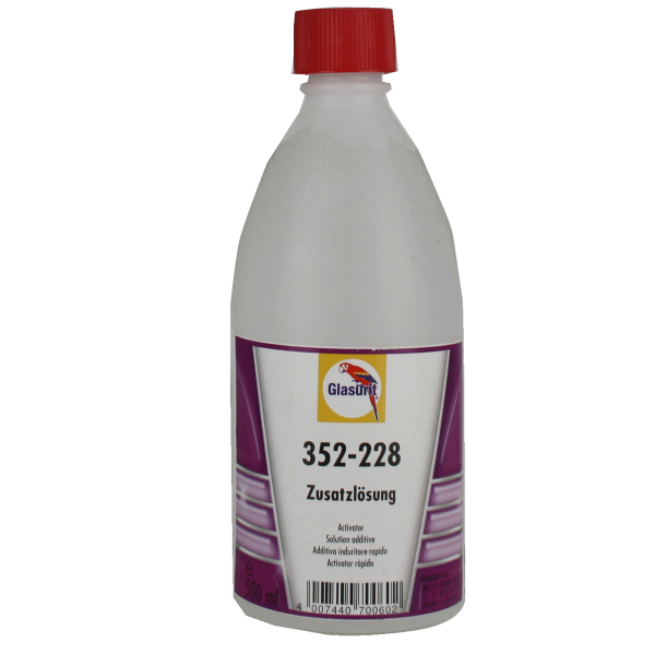 Glasurit Zusatzlösung 352-228, farblos, kurz für PKW-Grundierfüller 283-150 / 0,5L