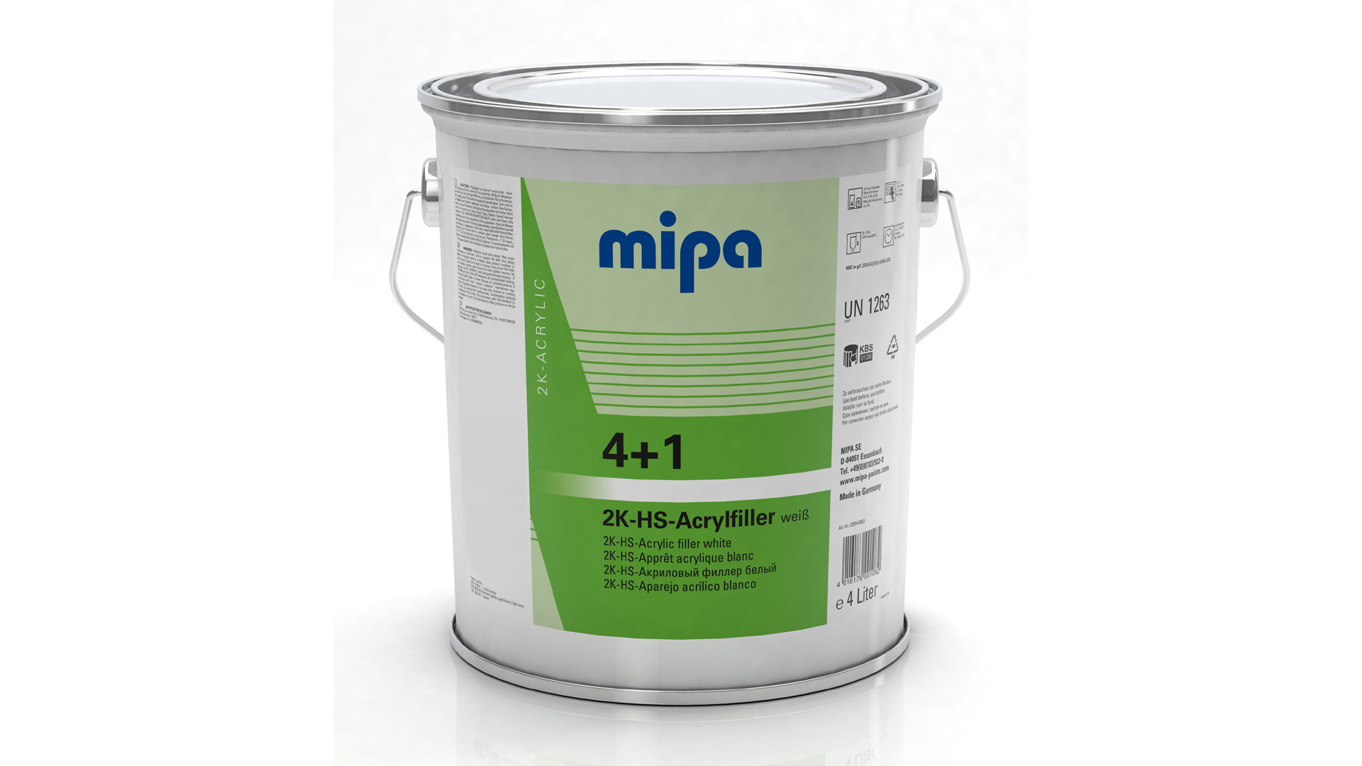 Mipa 4+1 Acrylfiller HS weiß (4l)
