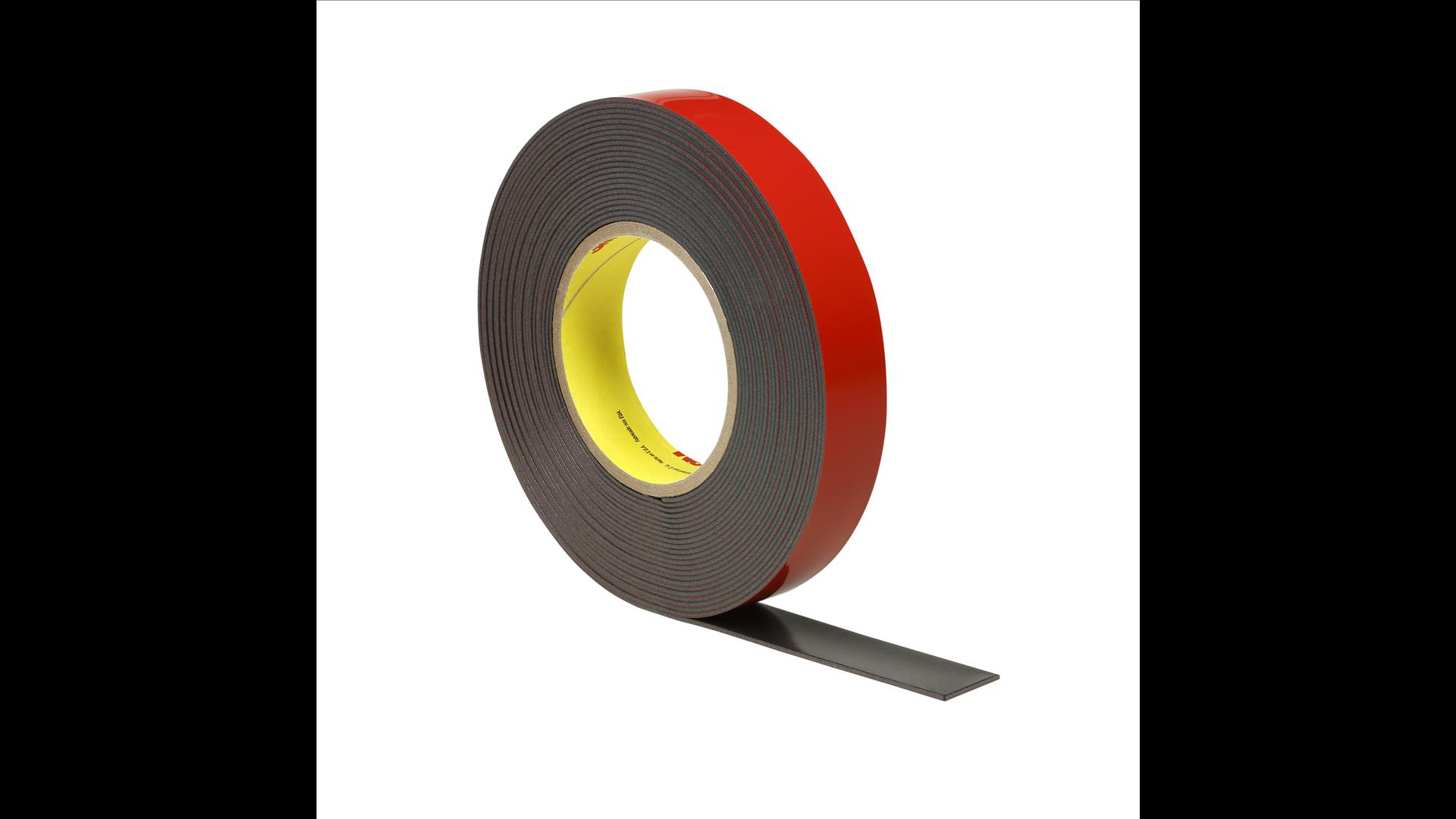 3M 80320 Acrylic Plus doppelseitiges Klebeband PT1100, 12mm x 20m (1 Rolle)