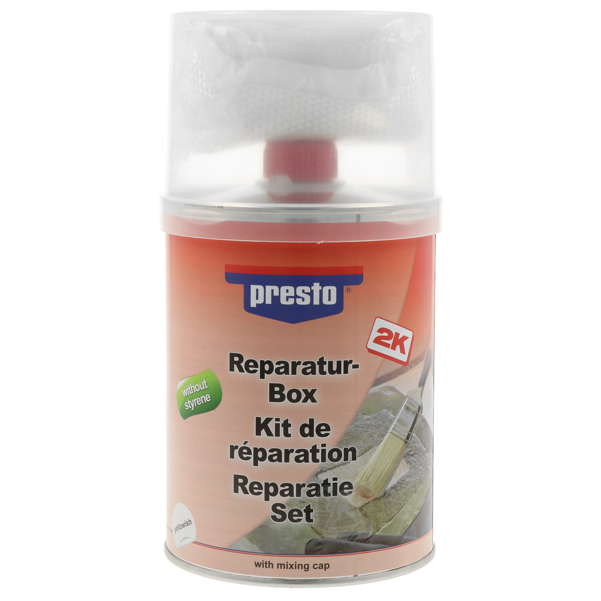 presto Polyesterharz Reparaturbox styrolfrei (1kg)