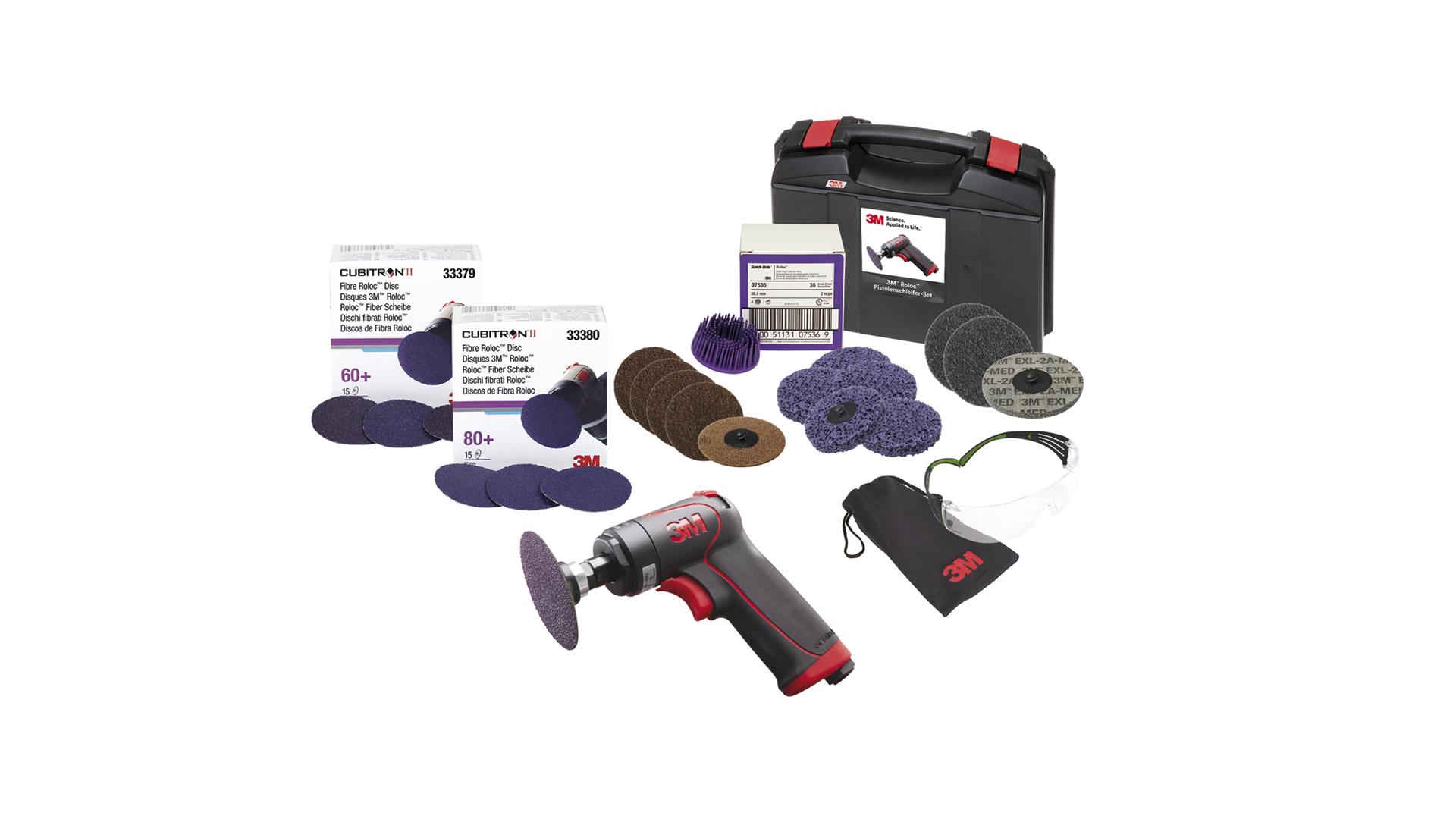 3M Roloc Pistolenschleifer-Kit 51418K 3M Roloc Pistolenschleifer-Kit 51418K