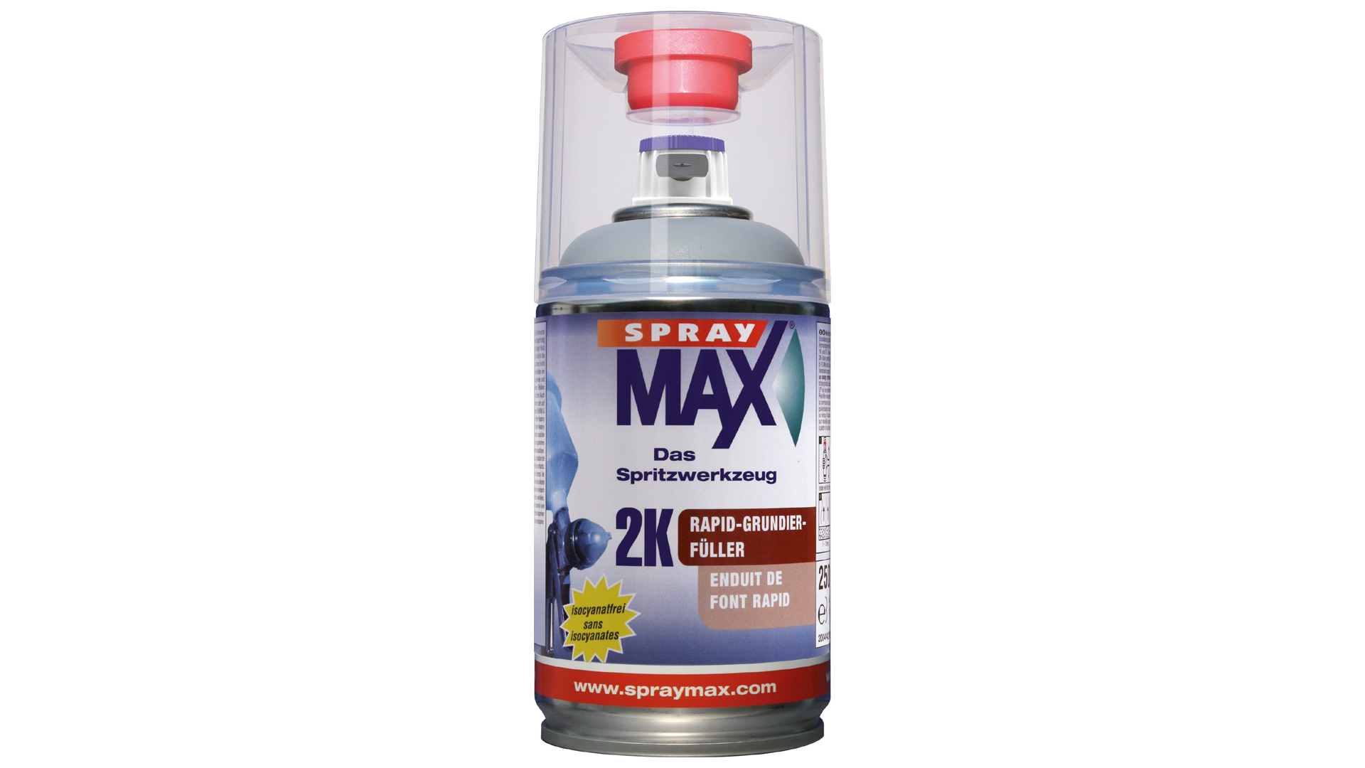 Spray Max - 2K Rapid Primer Filler spray grey