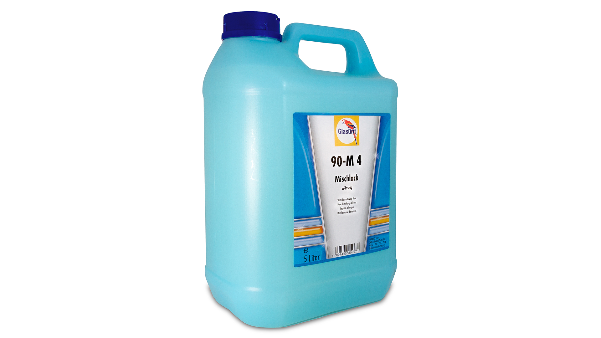 Glassohyd-Zweischicht Basisfarben-Mischlack farblos M 4, frostempfindlich 5L Glassohyd-Zweischicht Basisfarben-Mischlack farblos M 4, frostempfindlich 5L