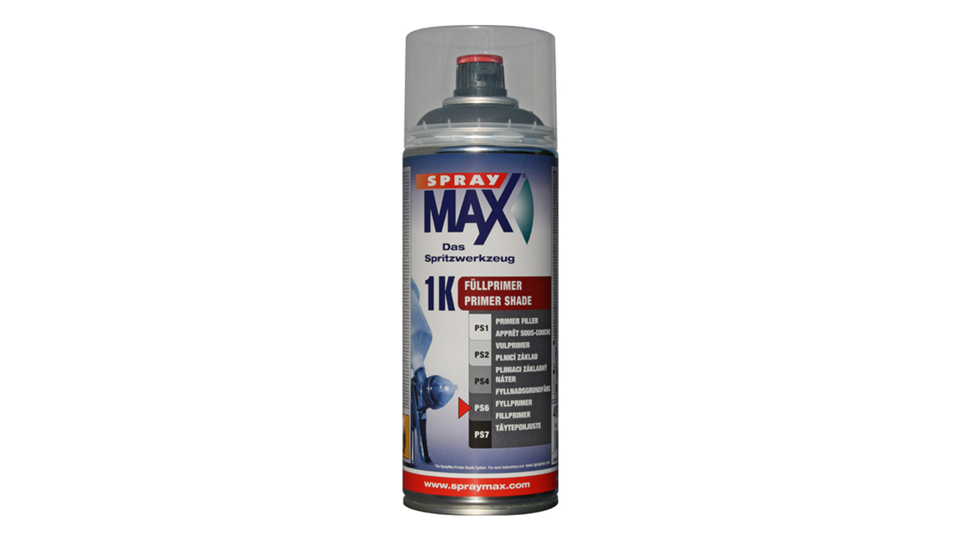 SprayMax - 1K Primer Filler - Primer Shade dark grey (400 ml)