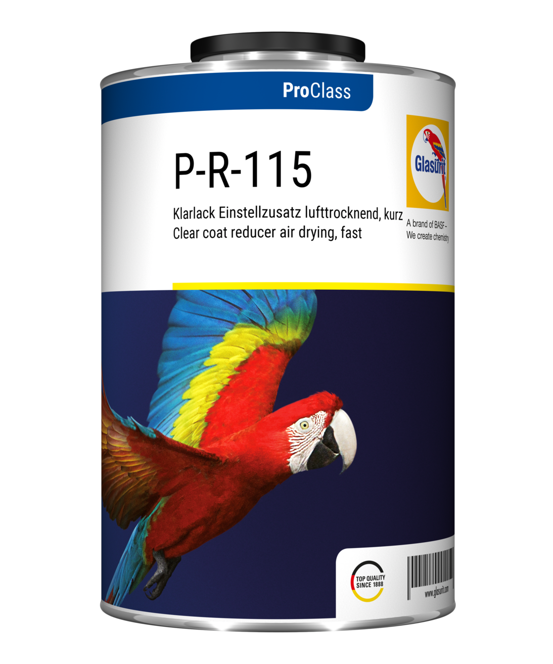Glasurit P-R-115 Einstellzusatz für lufttrocknenden Klarlack P-C-15, kurz 1L