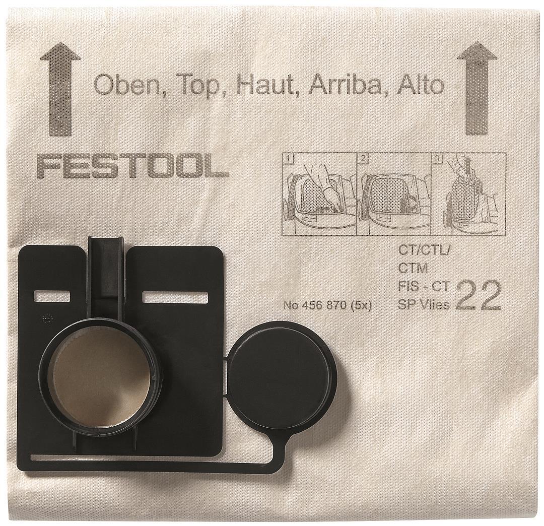 Festool Filtersack FIS-CT 33 202615 Papierfilter 452971 (5 Stück) Festool Filtersack FIS-CT 33 202615 Papierfilter 452971 (5 Stück)